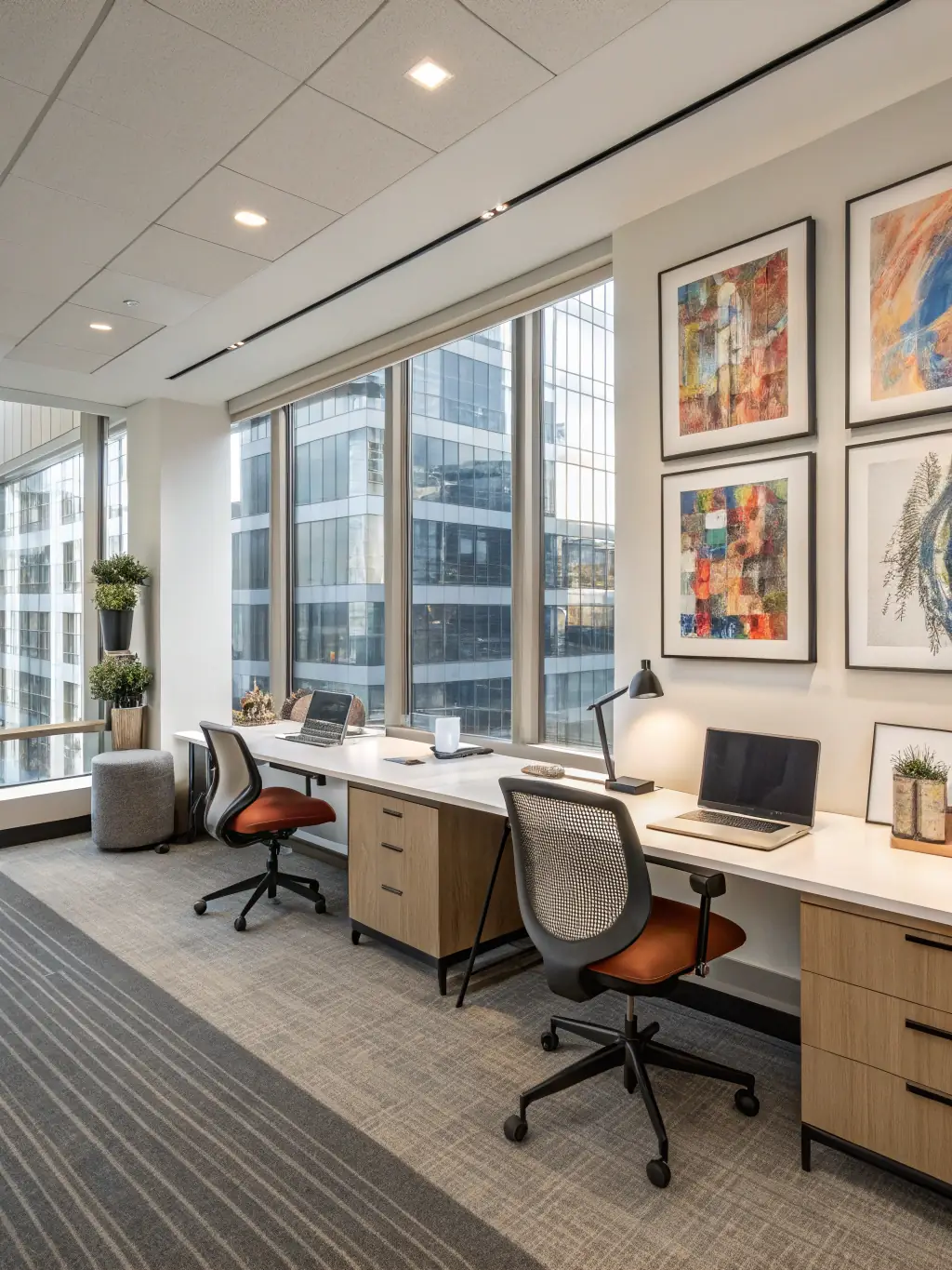 A picture of a modern office space in a Dubai Freezone, highlighting the benefits of setting up a business in a Freezone.